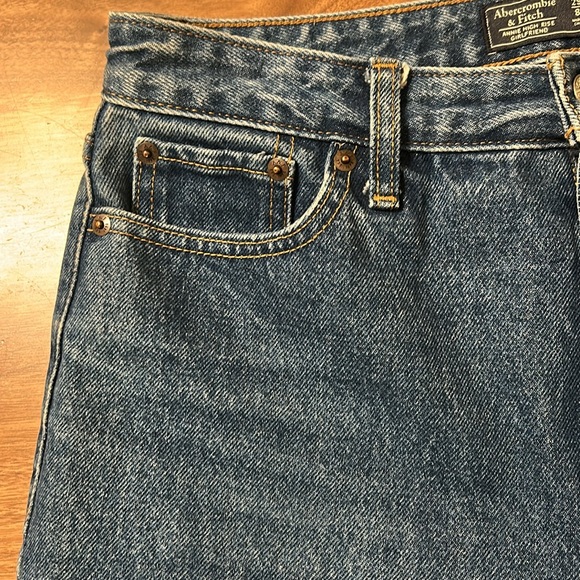 Abercrombie & Fitch Annie High Rise Girlfriend Sz 29 - Picture 7 of 14